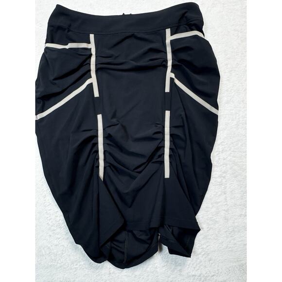 Ann Demeulemeester François Girbaud Black Sculptural Skirt Size M Avant Garde - Picture 2 of 7